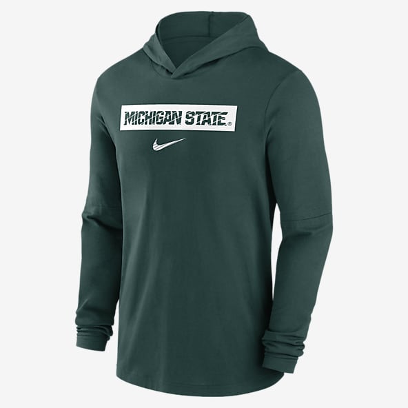 Michigan State Spartans Hoodies Pullovers. Nike